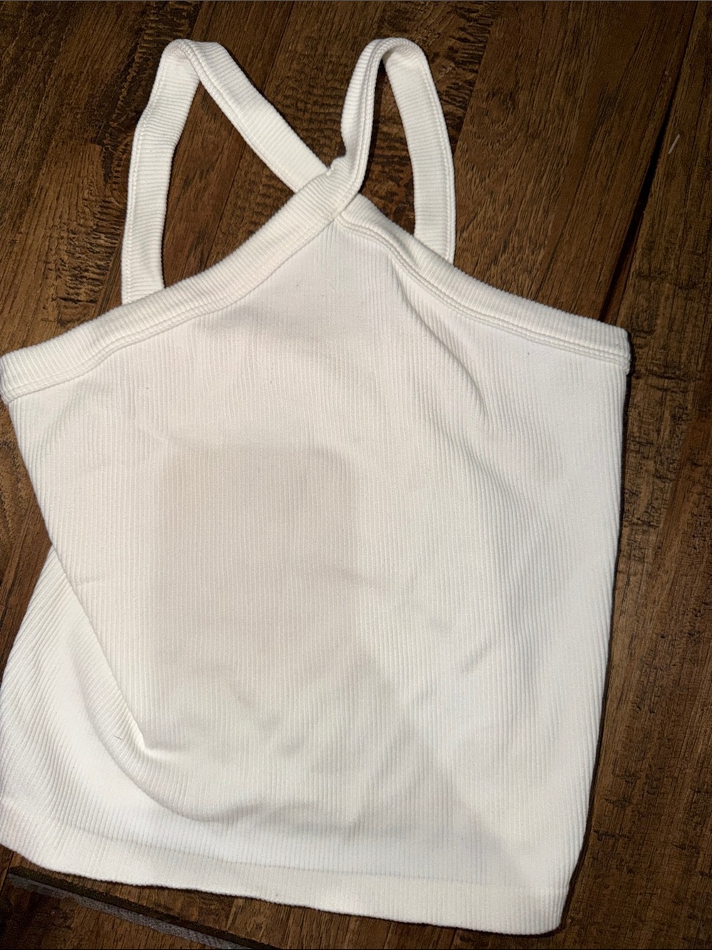 art class White Ribbed Camisole Tank Top